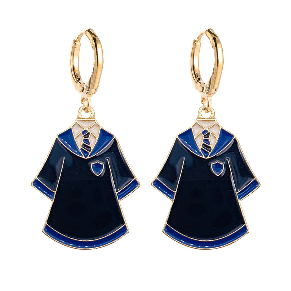 Venta al por mayor Pendientes de aleación de la temporada de graduación del día del maestro